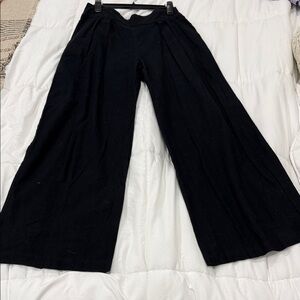 A& F Wide-Leg Women's Linen Pants